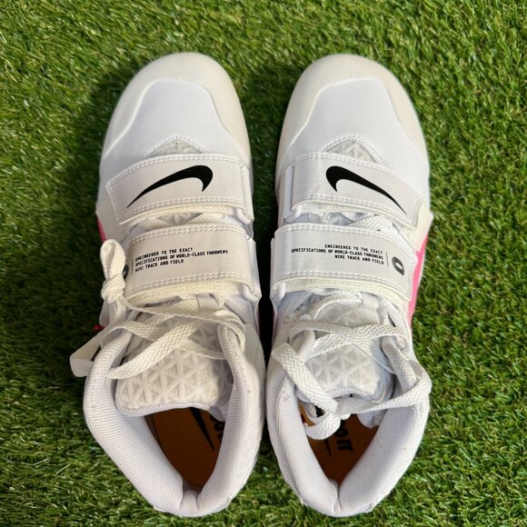 Nike Zoom Javelin Elite 3 Track Spikes Shoes White Pink Men Size AJ8119-101 main image 6